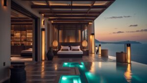 10. Cavo Tagoo Santorini – Trendy & Chic