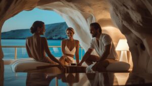 3. Katikies Hotel – Classic Cave-Style Elegance