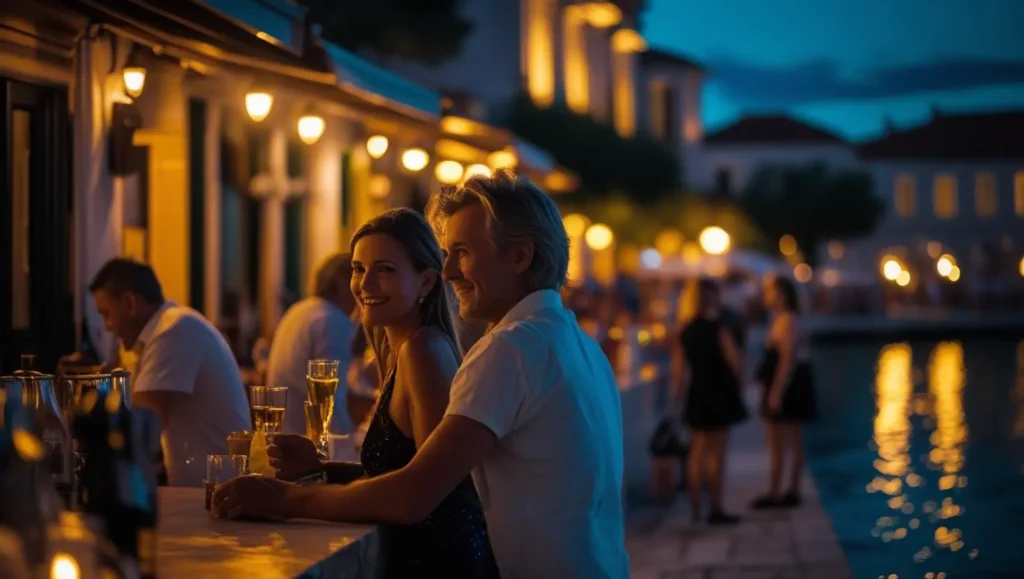 Nightlife in Zadar croatia