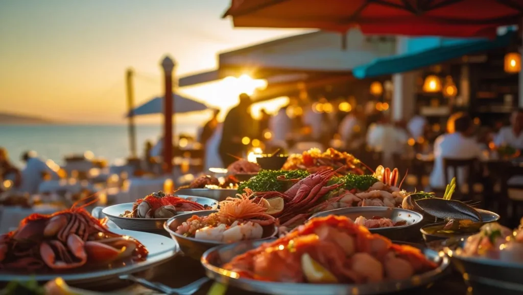 The Ksamil Food Scene