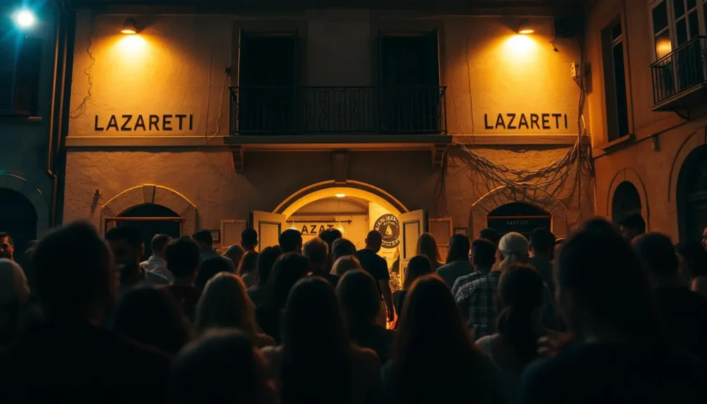 Lazareti Dubrovnik alternative music venue and nightlife